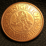 Tylon von Limest auf der Grenzbruecker Münze